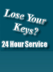Lose Your Keys We provide 24 hour service